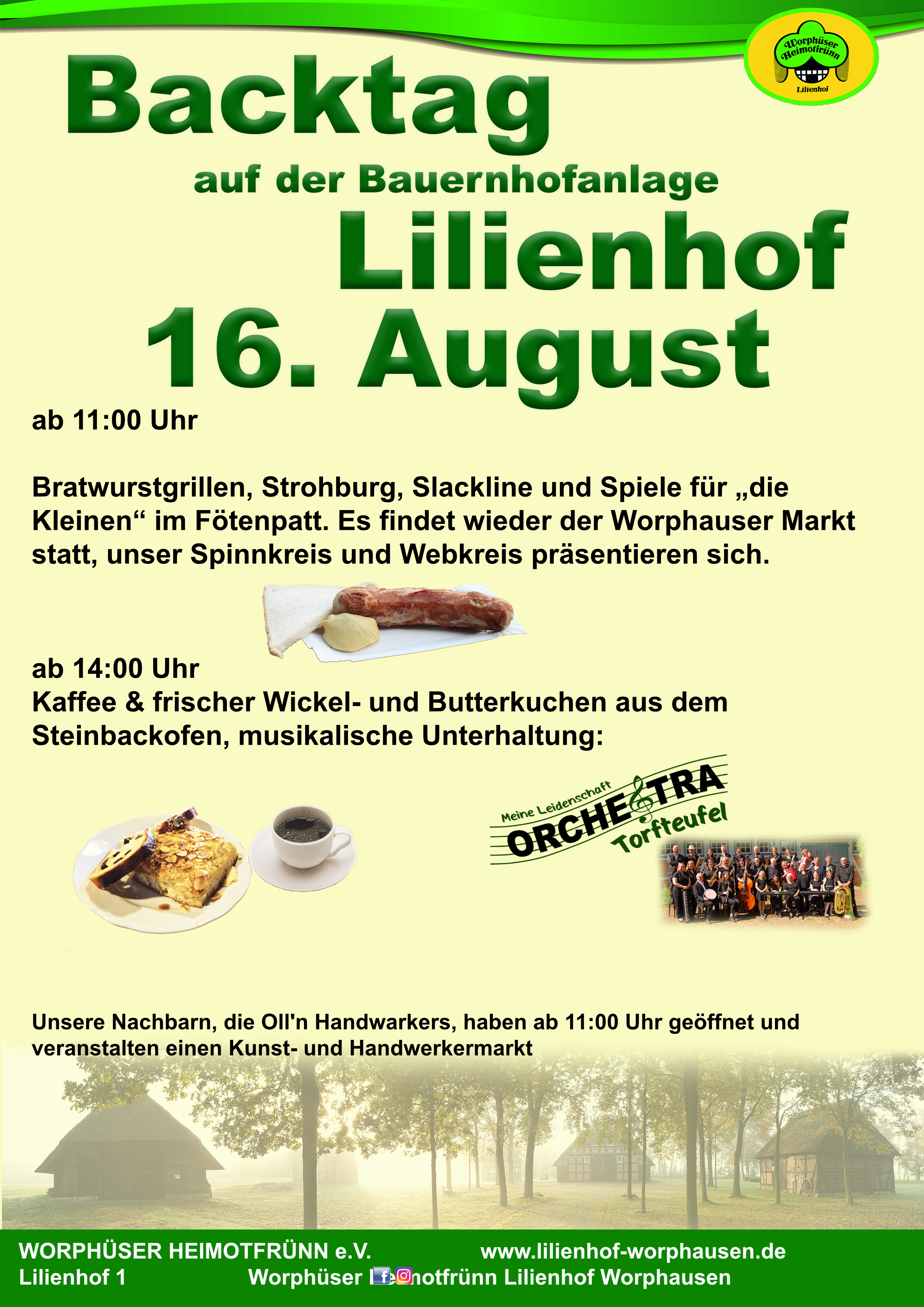 16.08.2026 Vorankündigung