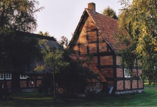 Rückansicht vom Backhaus